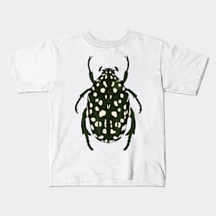 Green beetle Kids T-Shirt